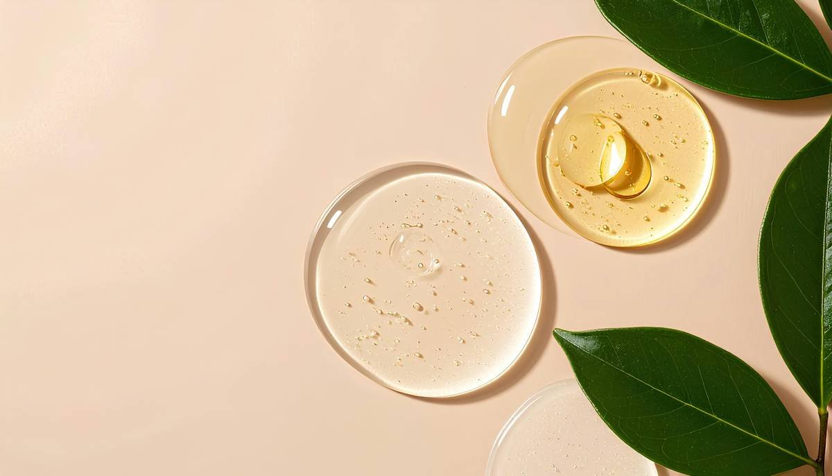 Before and after images showing improvement with organic peanut oil usage