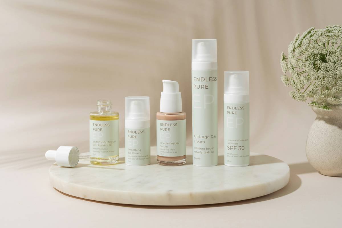 DIY skincare kit including essential oil blends and other tools